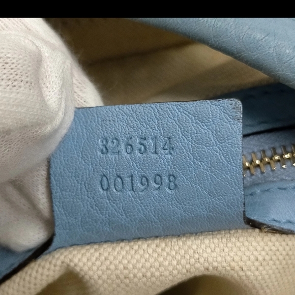 Gucci Baby Blue Shoulder Bag - Picture 9 of 9